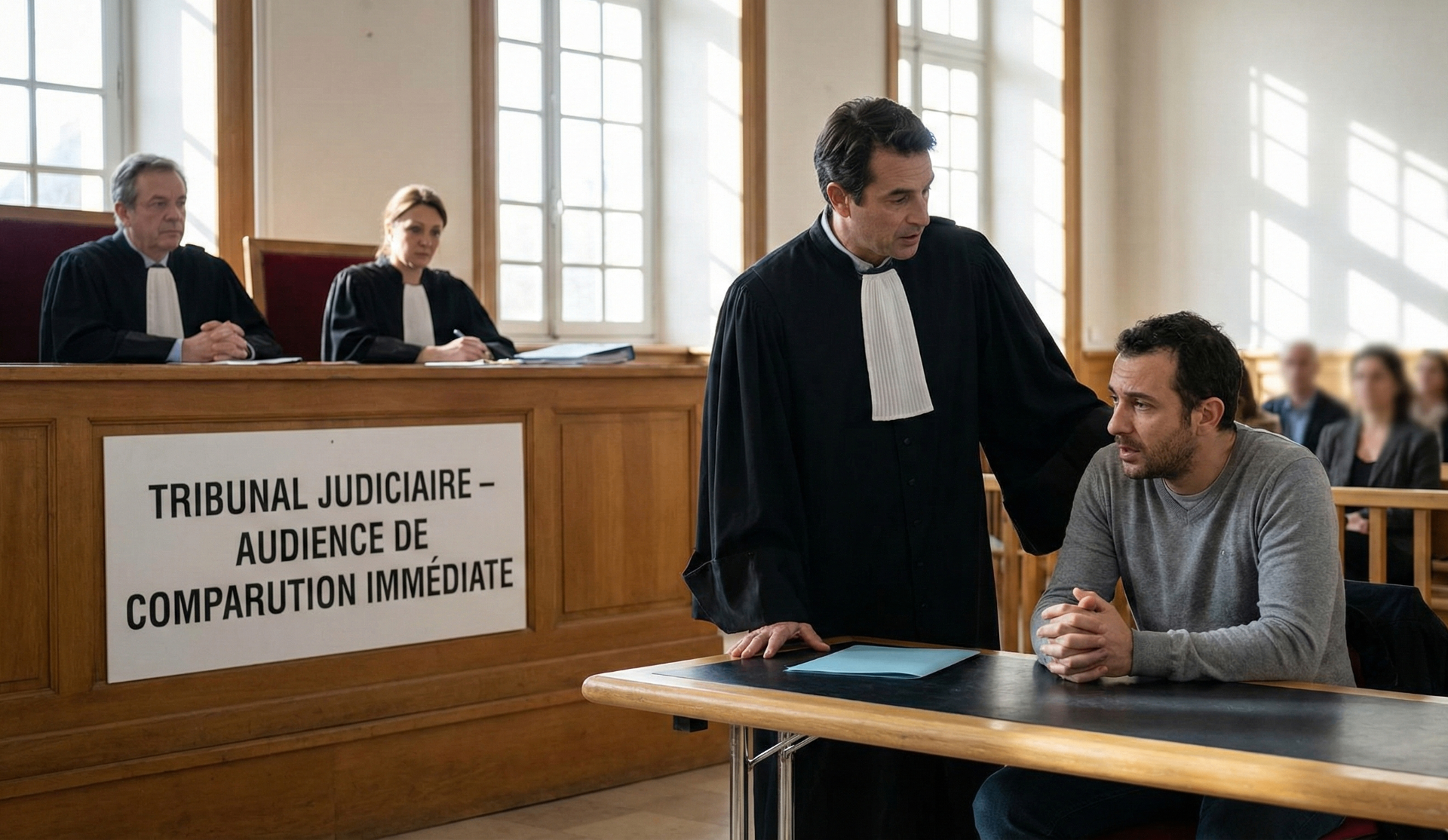 Comparution immédiate : comment éviter la détention provisoire ?