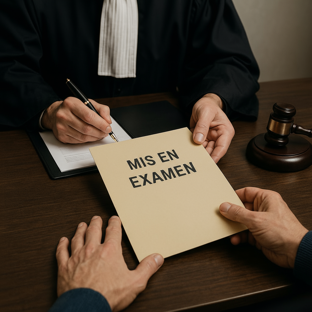 Mise en examen devant le juge d'instruction - Avocat pénaliste à Paris pour défense lors de l'interrogatoire de première comparution